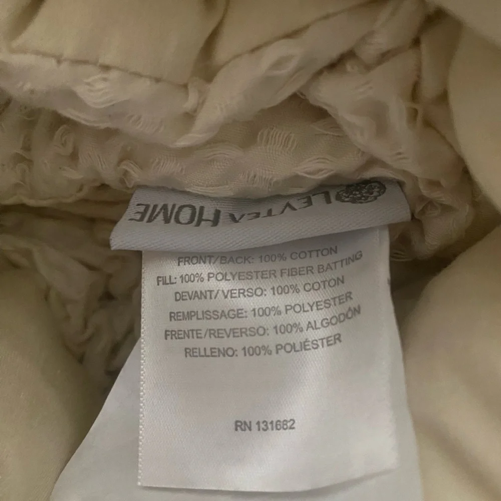 Cloud Waffle Comforter Set - Levtex Home: Full/Queen